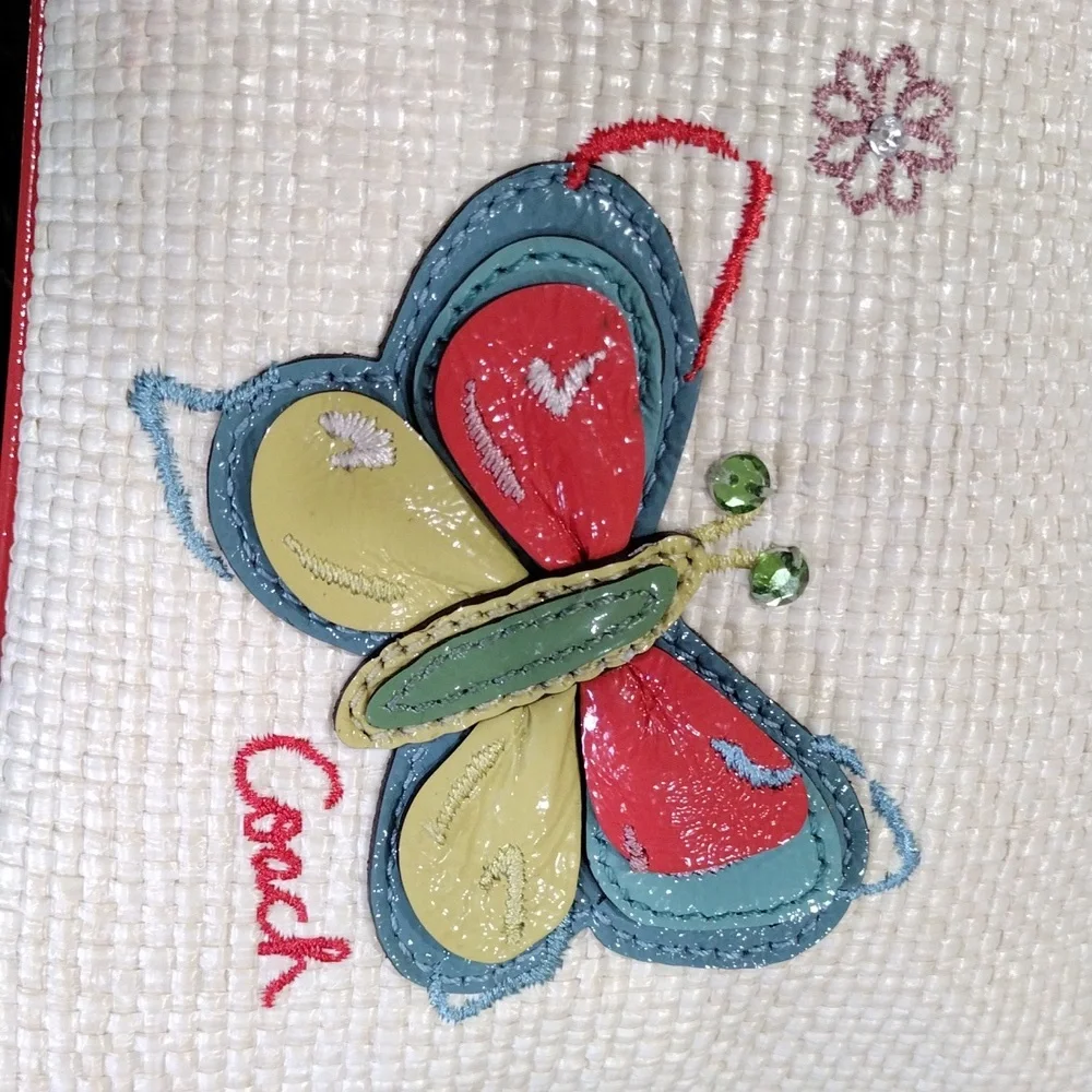 Coach Butterfly Wristlet - 9